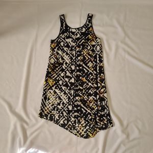 W118 by Walter Baker Asymmetrical Print Dress Size M